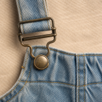 Straight Denim Overalls