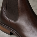 Paris Fashion Mens Chelsea Boots 2026 Genuine Leather Ankle Boots Soft Sole Martin Style Autumn Winter Boots