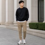 Sport Casual Mens Joggers 2026 Sweatpants Breathable Lightweight Running Training Loose Everyday Pants