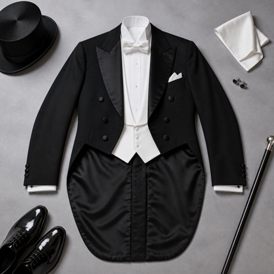 British Gentleman Mens Tailcoat 2026 Wedding Groomsman Formal Tuxedo Suit Set