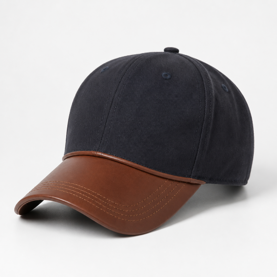 Leather Brim Cap 2026 New Fashion Everyday Wear