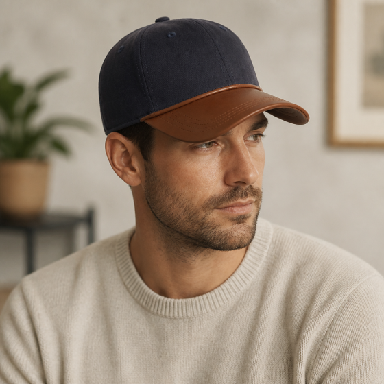 Leather Brim Cap 2026 New Fashion Everyday Wear