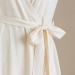 Wrap Front Midi Dress