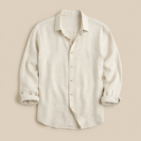 Relaxed Linen Casual Shirt