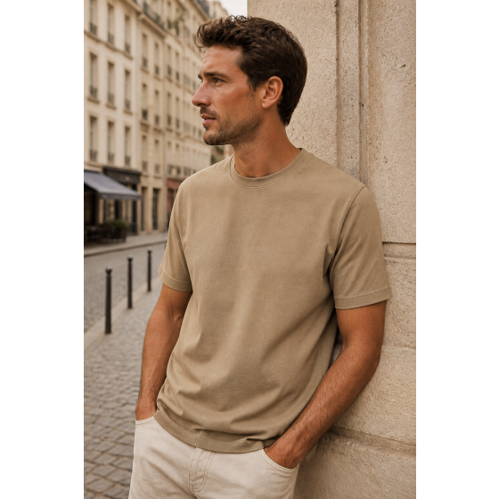 Heavyweight Cotton Crew Tee