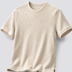 Men's Waffle Tee 2026 New Fashion Everyday Wear