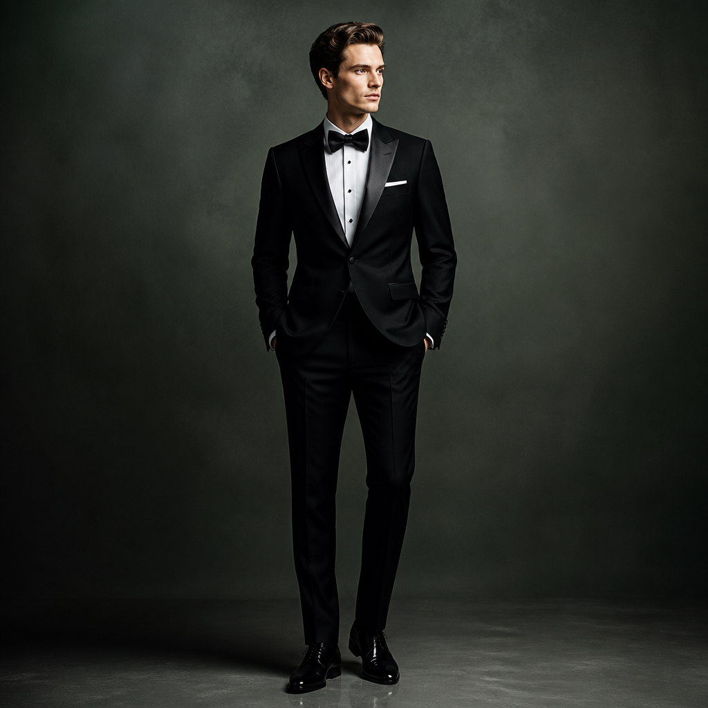 French Classic Mens Dinner Jacket 2026 Evening Tuxedo Groom Wedding Formal Suit