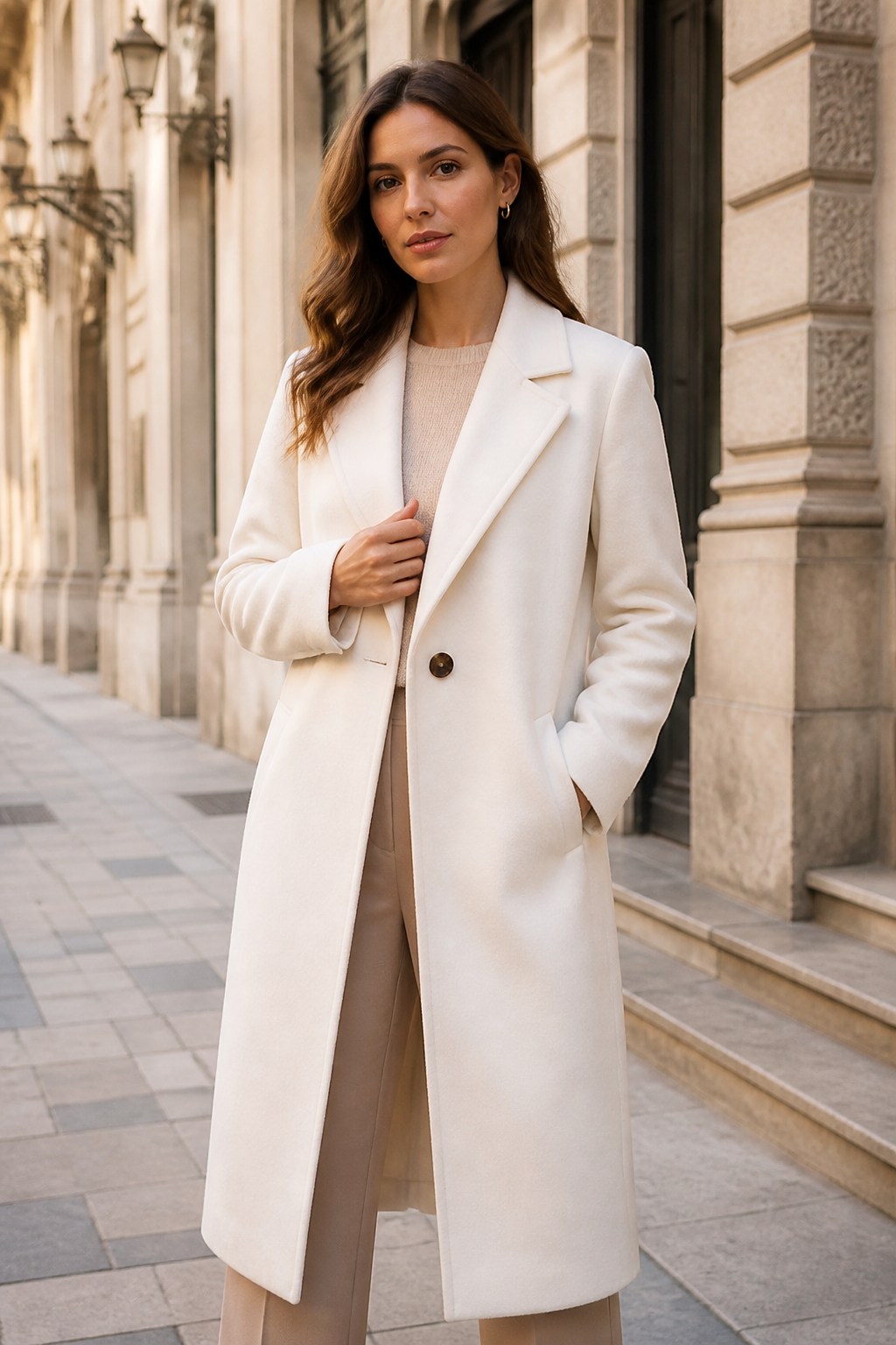 Soft Mid-Length Coat